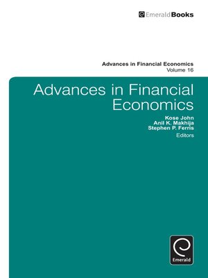 cover image of Advances in Financial Economics, Volume 16